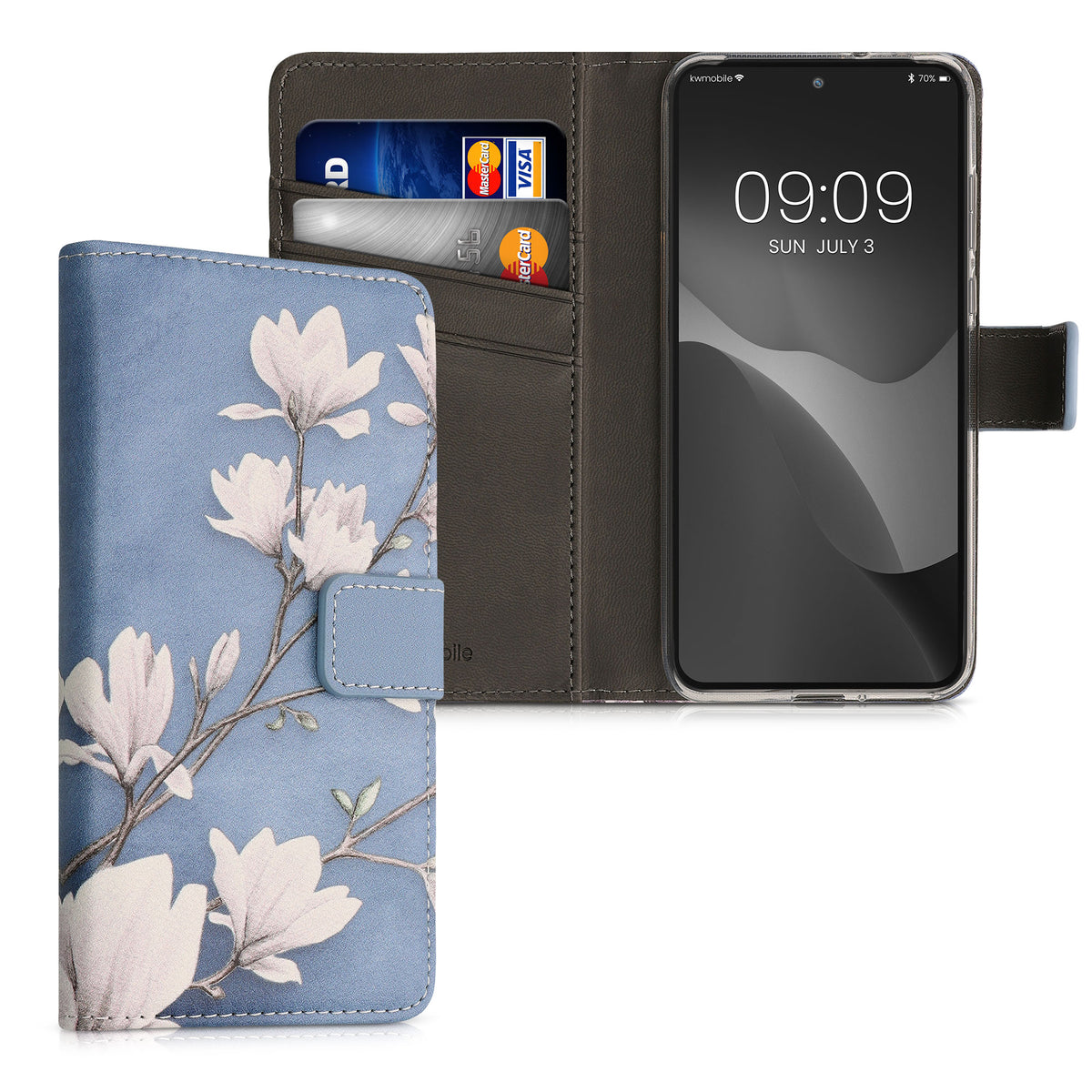 Kunstleder Hülle kompatibel mit Motorola Edge 30 Neo