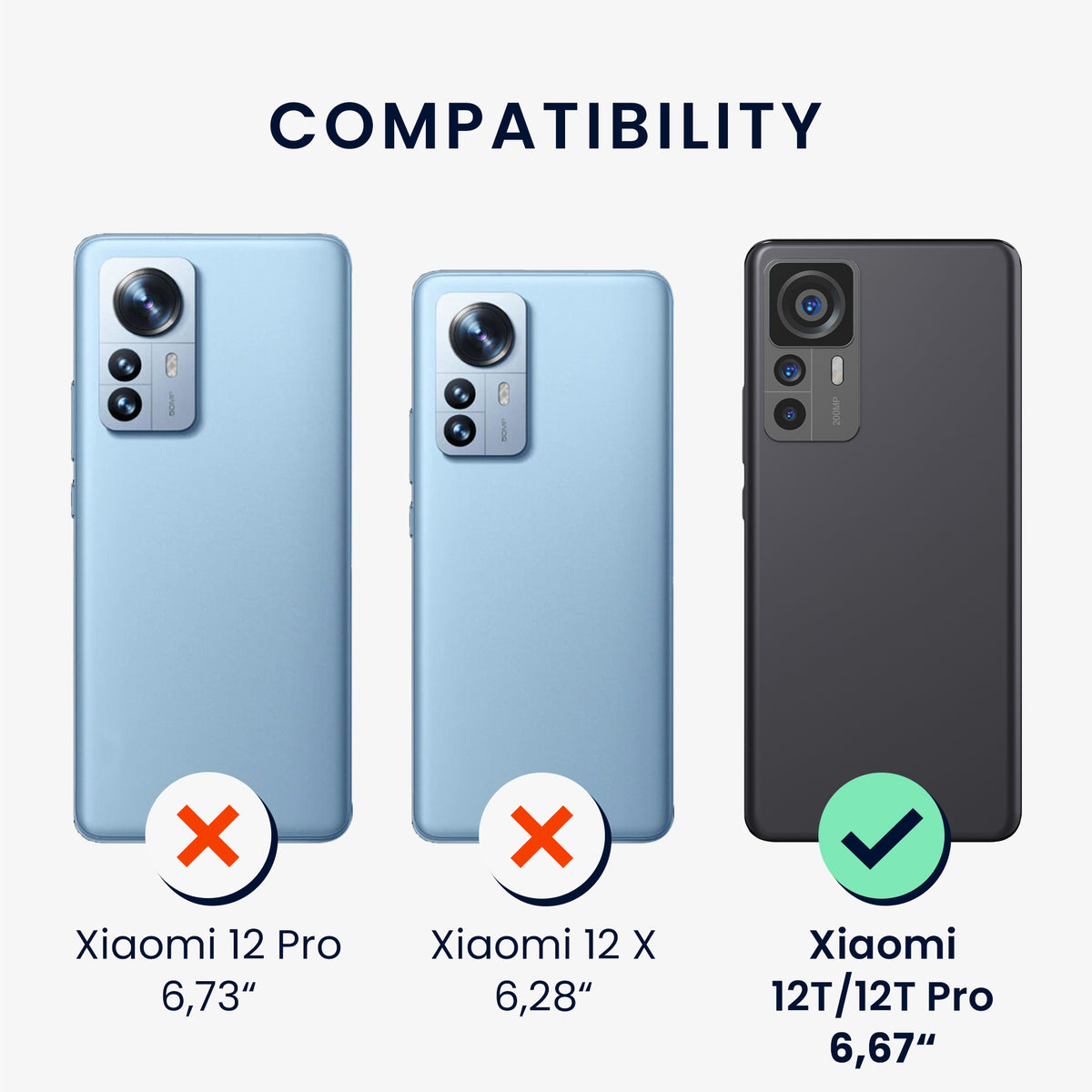 Xiaomi 12T / 12T Pro stoßfestes Hardcase mit TPU Bumper