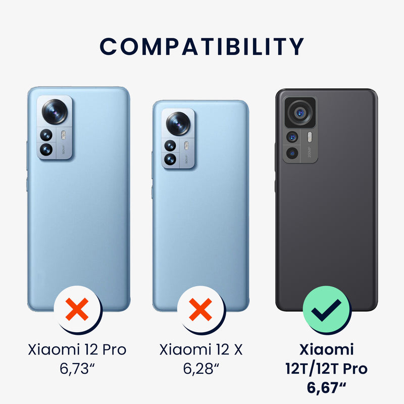 Xiaomi 12T / 12T Pro stoßfestes Hardcase mit TPU Bumper
