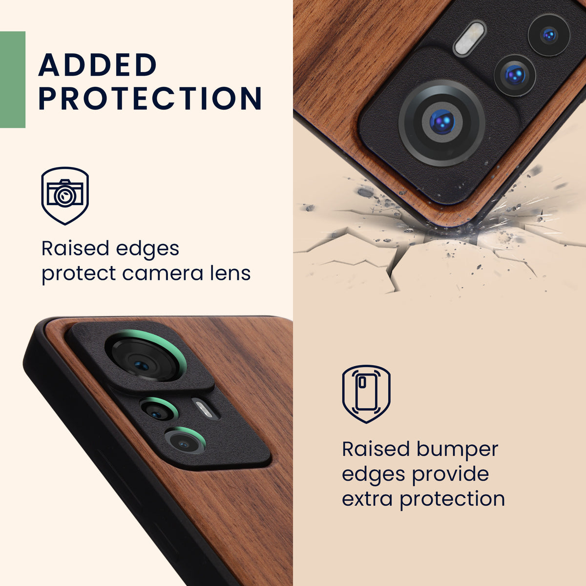 Xiaomi 12T / 12T Pro stoßfestes Hardcase mit TPU Bumper