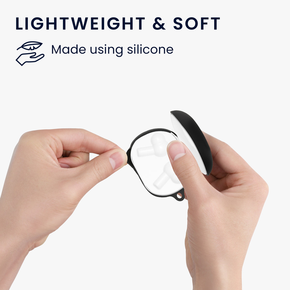 Anker Soundcore Life P3 Kopfhörer Hülle stoßfest mit Karabiner Don't Touch My Headphones