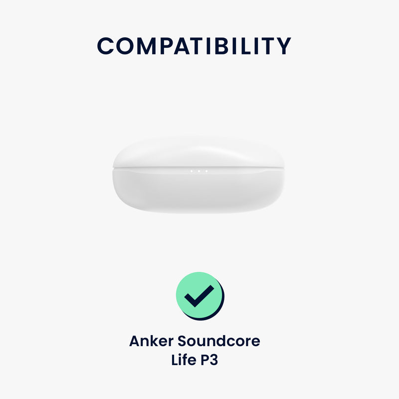 Anker Soundcore Life P3 Kopfhörer Hülle stoßfest mit Karabiner Don't Touch My Headphones