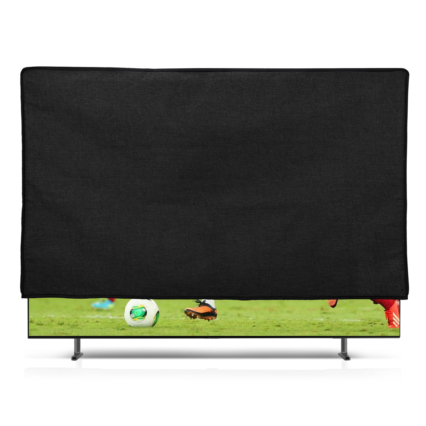 kwmobile 75’’ TV Abdeckung Indoor - Fernseher Hülle Bildschirmschutz Abdeckung - TV Bildschirm Staubschutzhülle