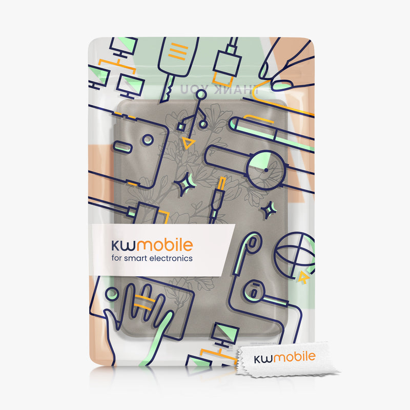 kwmobile Schutzhülle für Kobo Clara 2E / Tolino Shine 4 Hülle - eReader Case aus Kunstleder mit Auto Sleep Funktion