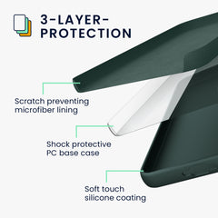 Samsung Galaxy S23 Gummierte Silikon Handyhülle