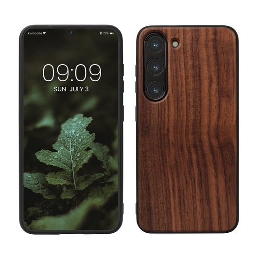 kwmobile Handyhülle für Samsung Galaxy S23 Hülle - Case mit TPU Bumper - Stoßfestes Hardcase - Schutzhülle Cover