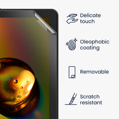 kwmobile Schutzfolie kompatibel mit Amazon Fire HD 8 / 8 Plus 7’’ (2022) Full Screen Tablet - Kristallklar