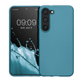 kwmobile Handyhülle für Samsung Galaxy S23 Hülle - Silikon Case schimmernd - Schutzhülle Cover