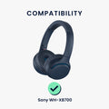 kwmobile Ohr Polster für Sony WH-XB700 Ohrpolster Ersatz Ohrpolster Kopfhörer Ersatzteile Kopfhörer Ersatzpolster