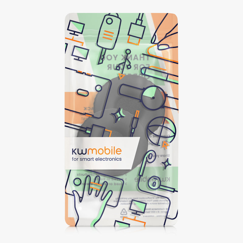 kwmobile Ohr Polster für Sony WH-XB700 Ohrpolster Ersatz Ohrpolster Kopfhörer Ersatzteile Kopfhörer Ersatzpolster