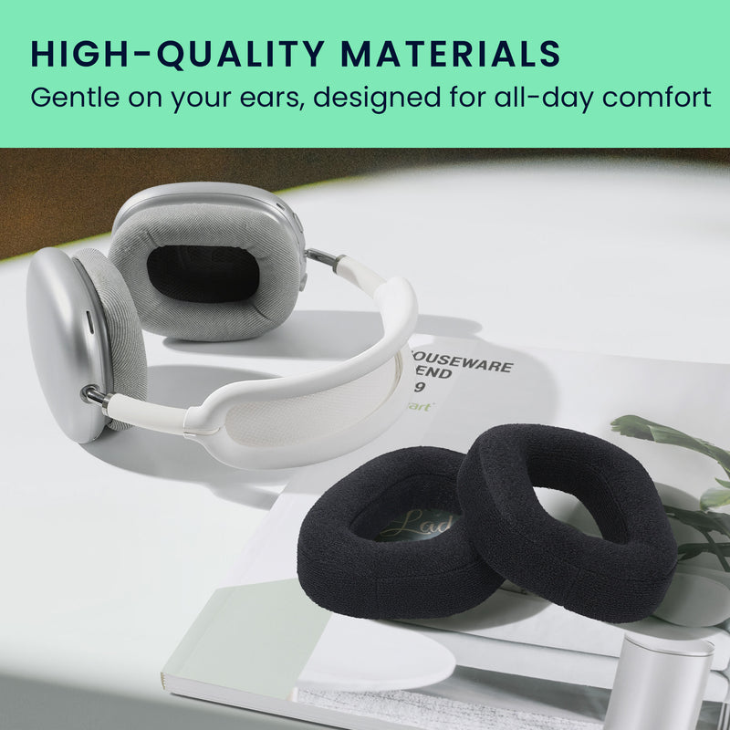 kwmobile Ohr Polster für Corsair HS80 Ohrpolster Ersatz Ohrpolster Kopfhörer Ersatzteile Kopfhörer Ersatzpolster für Over Ear Headphones