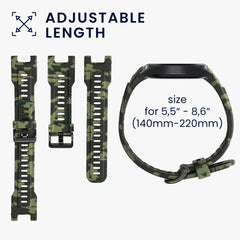 kwmobile Armband kompatibel mit Huami Amazfit T-Rex / T-Rex Pro Armband - Fitnesstracker Sportarmband Band aus Silikon