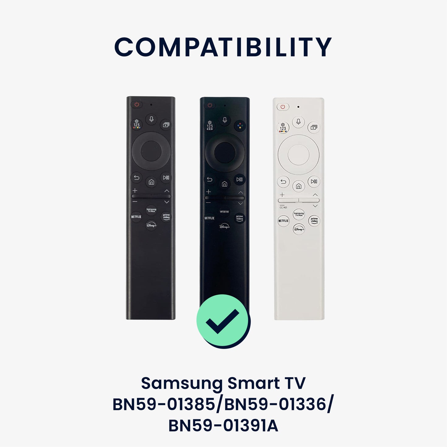 Fernbedienung Hülle für Samsung Smart TV TM2280e BN59-01385 / BN59-01386 / BN59-01391A