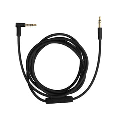 kwmobile Kopfhörerkabel für Beats Studio 3 / Solo 3 / Solo2 / Studio 2 / Studio 1 / Mixr - Ersatz Kabel 140 cm Mikrofon Lautstärkeregler - 3.5mm Klinke Schwarz  