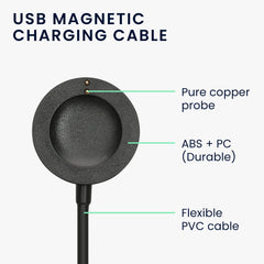 kwmobile Smartwatch Ladekabel für Michael Kors GEN 6 / GEN 5e / GEN 5 / GEN 4 Watch / Skagen Falster 2 USB Ladekabel