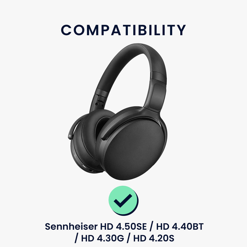 kwmobile Ohr Polster für Sennheiser HD 4.50SE / HD 4.40BT / HD 4.30G / HD 4.20S Ohrpolster - Ersatz Ohrpolster