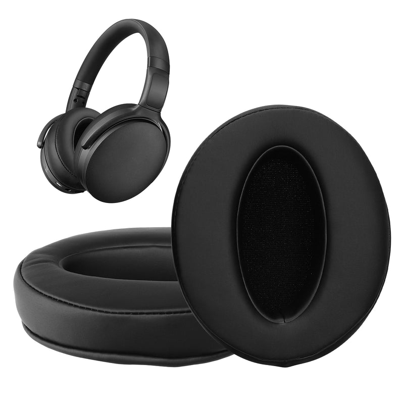 kwmobile 2x Ohr Polster für Sennheiser HD 4.50SE / HD 4.40BT / HD 4.30G / HD 4.20S Ohrpolster - Ersatz Ohrpolster - Kopfhörer Ersatzteile - Kopfhörer Ersatzpolster für Over Ear Headphones Schwarz  