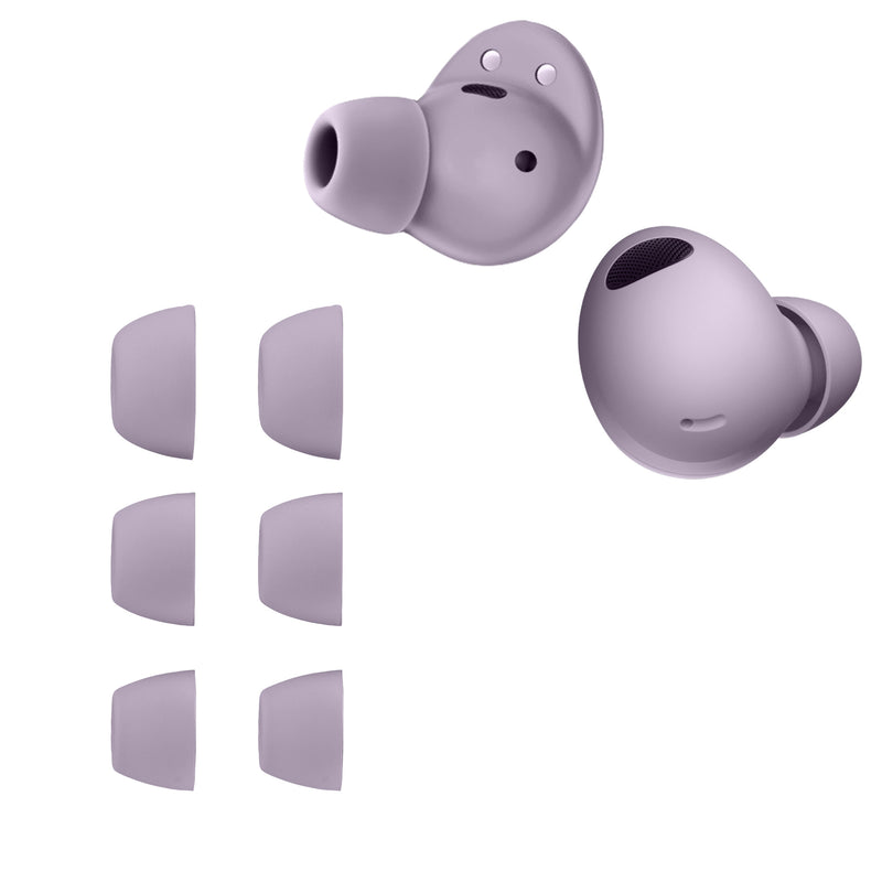 kwmobile Silikonaufsätze für Samsung Galaxy Buds 2 Pro - Ersatz Ohrstöpsel in 3 Größen - Ear Tips für In-Ear Kopfhörer - Zubehör Ersatzpolster