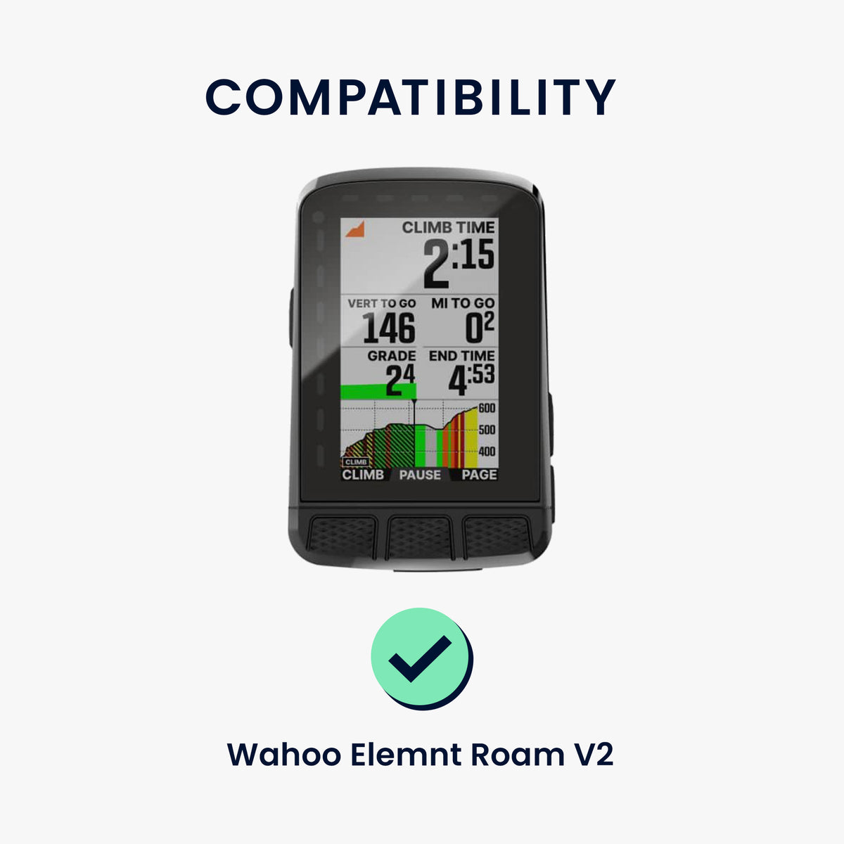 Wahoo Elemnt Roam V2 Hülle