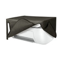 kwmobile Cover kompatibel mit HP DeskJet 2755e / DeskJet 2720e / 2710e / 2820e / 2721e - Tasche Hülle Drucker - Staubschutzhülle Schutzhaube Schutzhülle - Dunkelgrau Dunkelgrau  