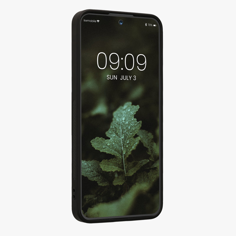 Holzhülle mit TPU Bumper für Xiaomi 13 5G Walnussholz