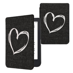 Kobo Clara 2E / Tolino Shine 4 Hülle Herz Weiß