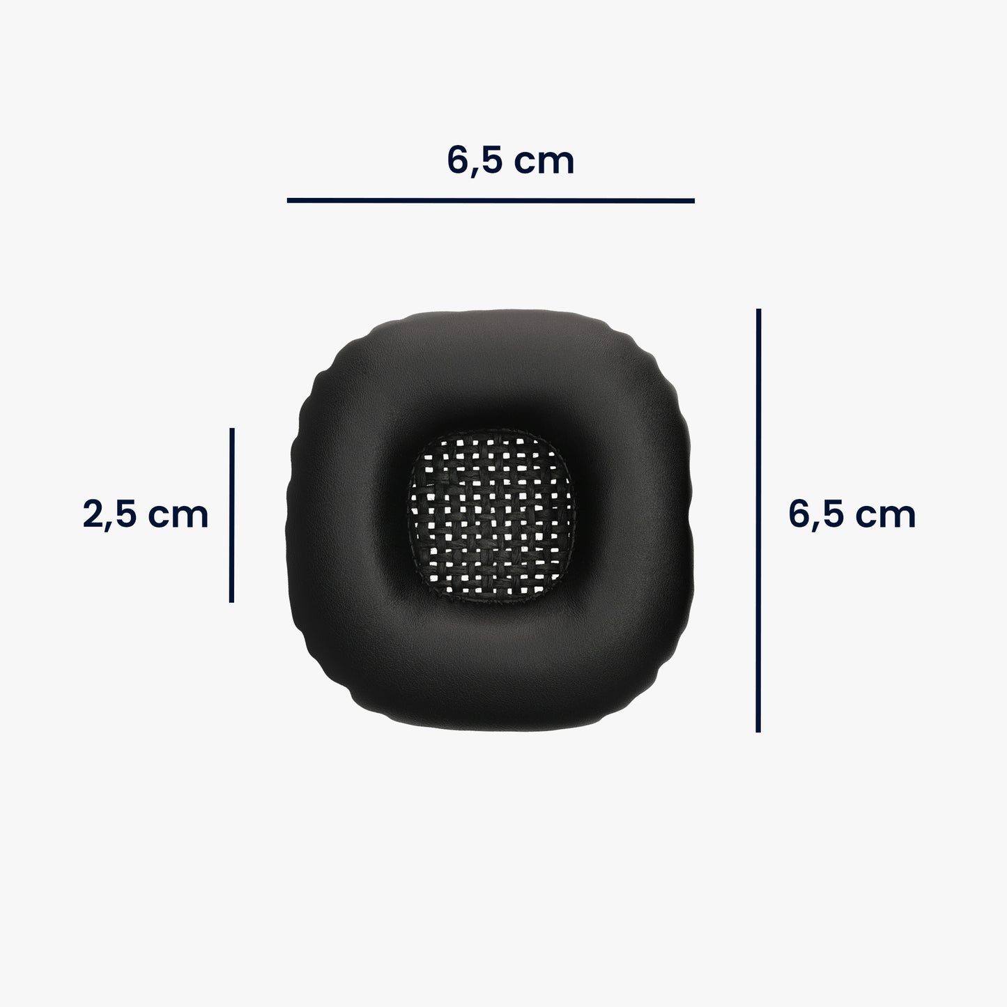 kwmobile Ohr Polster für Marshall Major II / Major 2 Ohrpolster Ersatz Ohrpolster Kopfhörer Ersatzteile Kopfhörer Ersatzpolster für Over Ear Headphones