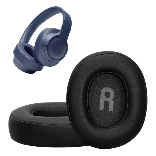 kwmobile 2x Ohr Polster für JBL Tune T760NC / T750BTNC / T710BT / T700BT Ohrpolster - Ersatz Ohrpolster - Kopfhörer Ersatzteile - Kopfhörer Ersatzpolster für Over Ear Headphones Schwarz  