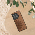Holz Hardcase mit TPU Bumper für OnePlus 11 Aufgehende Sonne