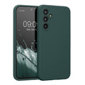 kwmobile Hülle kompatibel mit Samsung Galaxy A54 5G - Hülle Silikon gummiert - Handyhülle - Handy Case in Blaugrün Blaugrün  