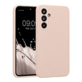 kwmobile Hülle kompatibel mit Samsung Galaxy A54 5G - Hülle Silikon gummiert - Handyhülle - Handy Case in Coconut Swirl Coconut Swirl  