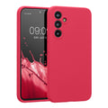 kwmobile Hülle kompatibel mit Samsung Galaxy A54 5G - Hülle Silikon gummiert - Handyhülle - Handy Case in Awesome Pink Awesome Pink  