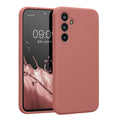 kwmobile Hülle kompatibel mit Samsung Galaxy A54 5G - Hülle Silikon gummiert - Handyhülle - Handy Case in Winter Rose Winter Rose  