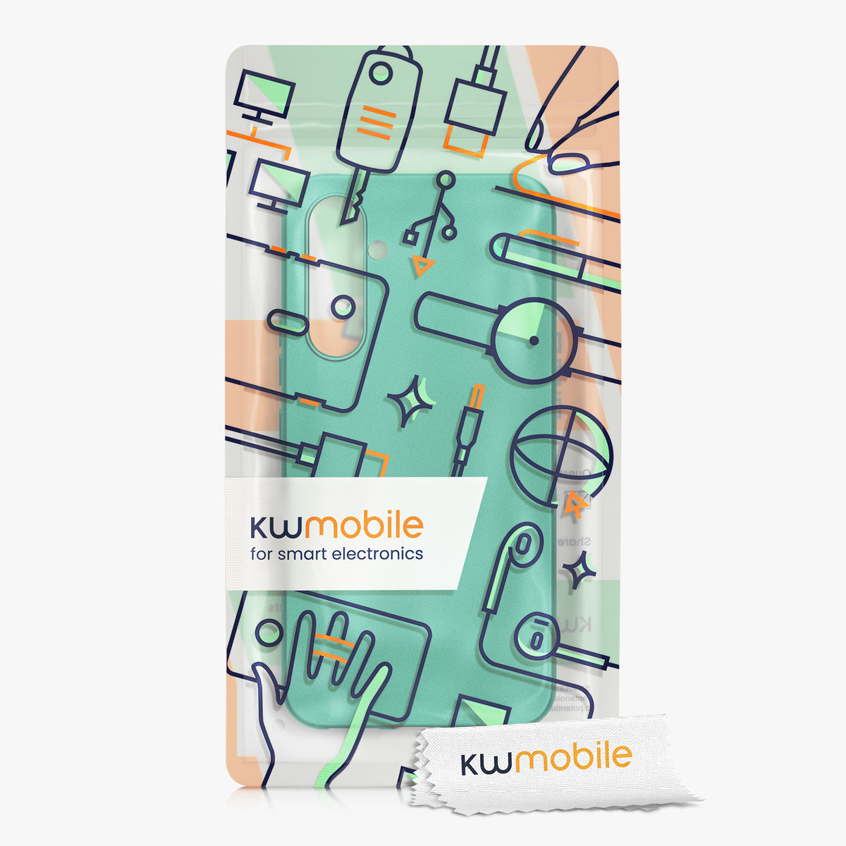 kwmobile Handyhülle für Samsung Galaxy A54 5G Hülle - Silikon Case schutzhülle Cover