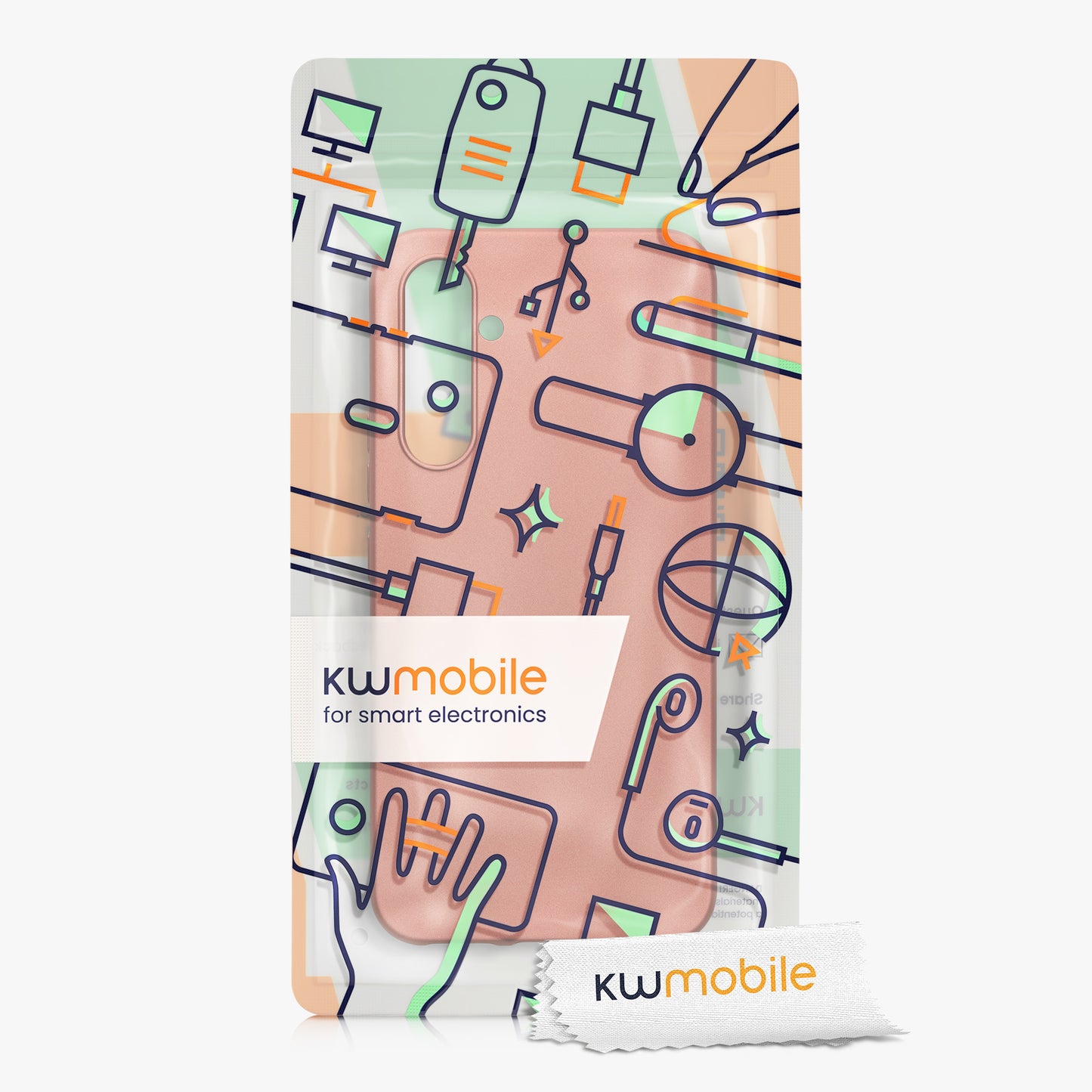 kwmobile Handyhülle für Samsung Galaxy A54 5G Hülle - Silikon Case schutzhülle Cover