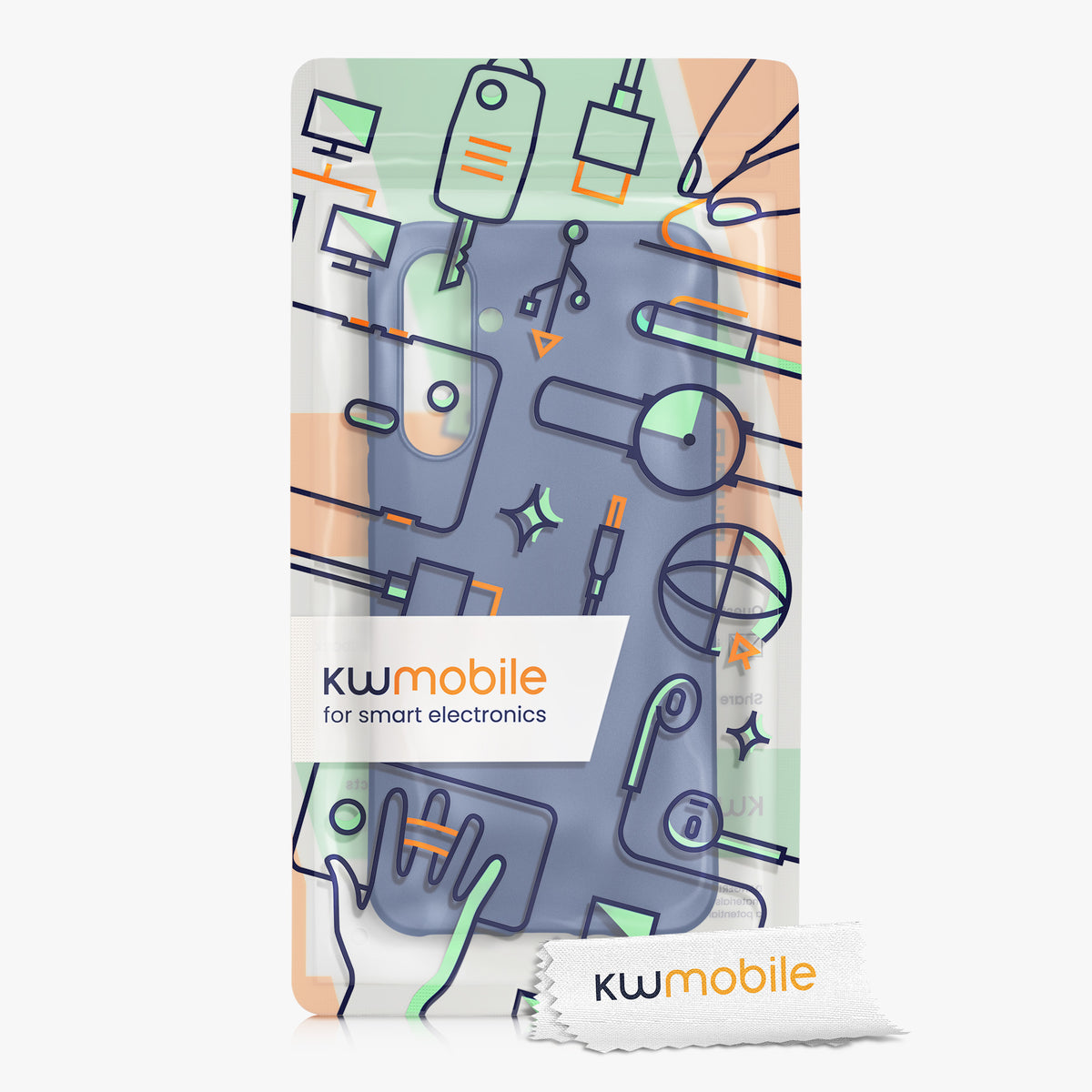 kwmobile Handyhülle für Samsung Galaxy A54 5G Hülle - Silikon Case schutzhülle Cover
