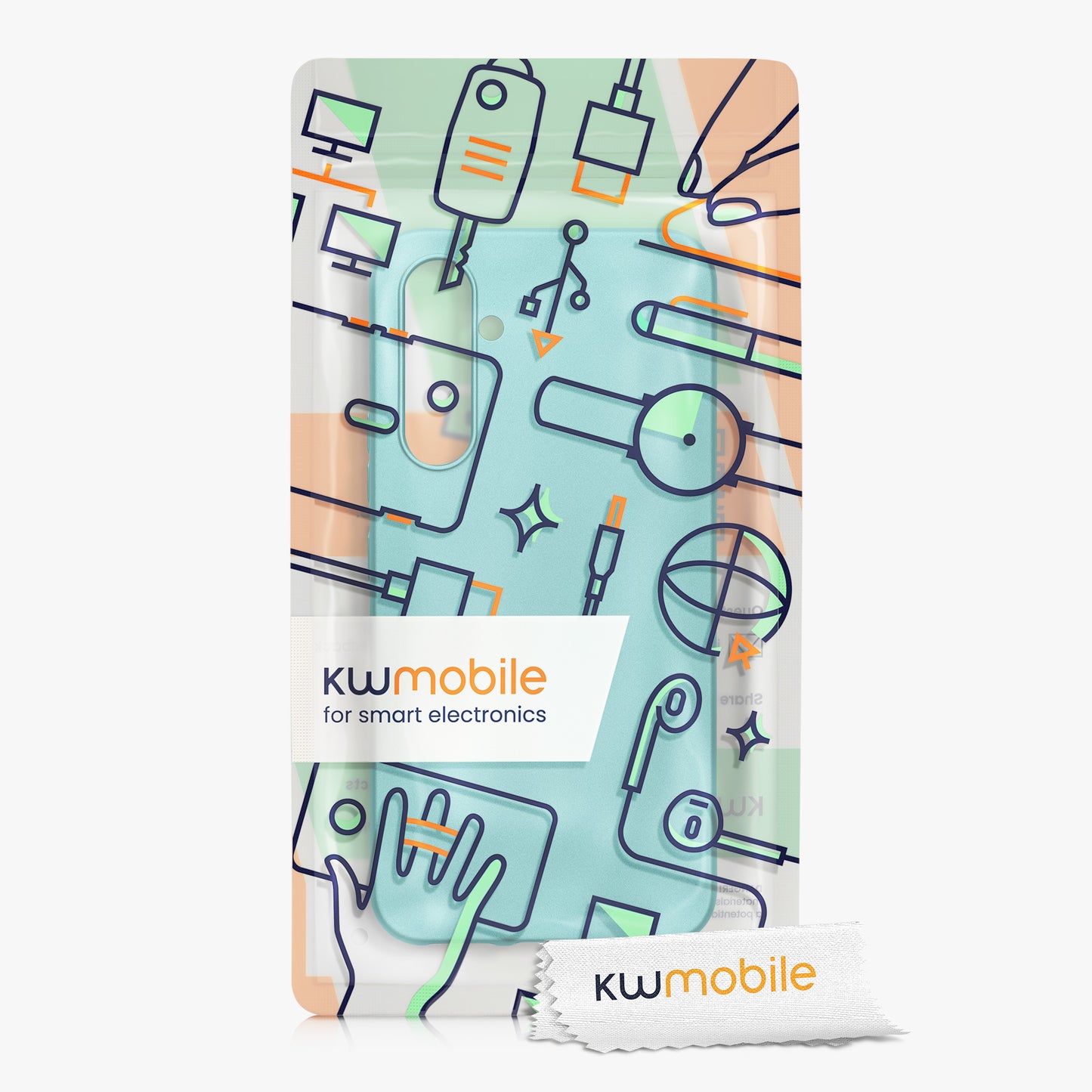 kwmobile Handyhülle für Samsung Galaxy A54 5G Hülle - Silikon Case schutzhülle Cover