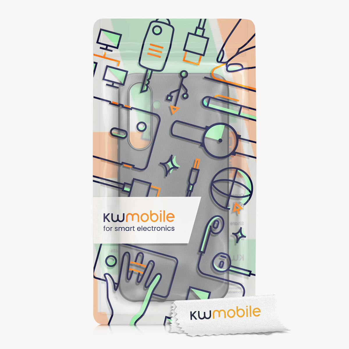 kwmobile Handyhülle für Samsung Galaxy A54 5G Hülle - Silikon Case schutzhülle Cover