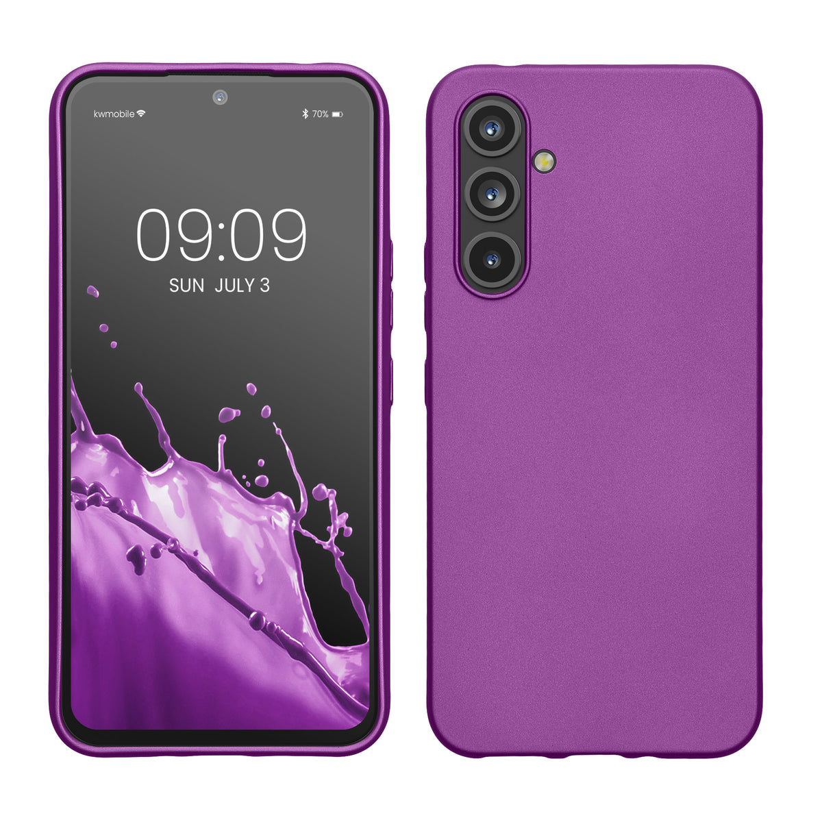 kwmobile Handyhülle für Samsung Galaxy A54 5G Hülle - Silikon Case schutzhülle Cover