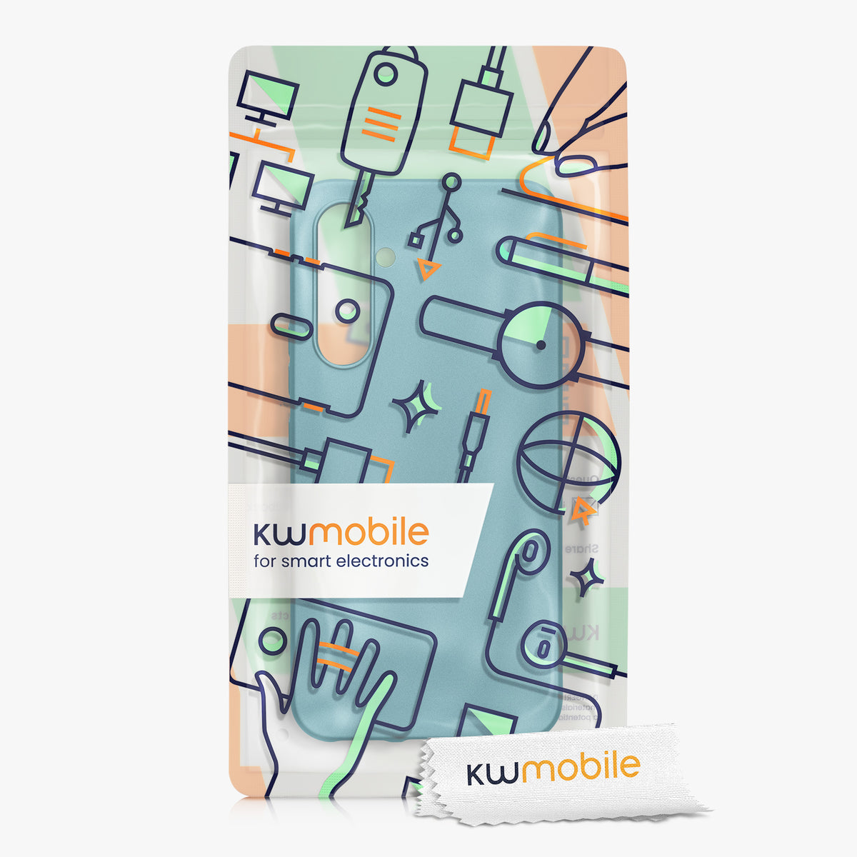 kwmobile Handyhülle für Samsung Galaxy A54 5G Hülle - Silikon Case schutzhülle Cover