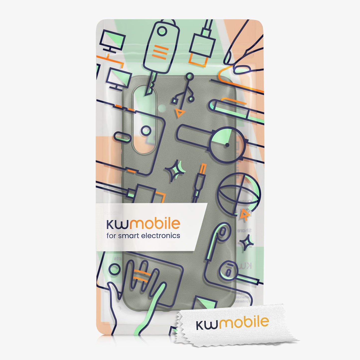 kwmobile Handyhülle für Samsung Galaxy A54 5G Hülle - Silikon Case schutzhülle Cover