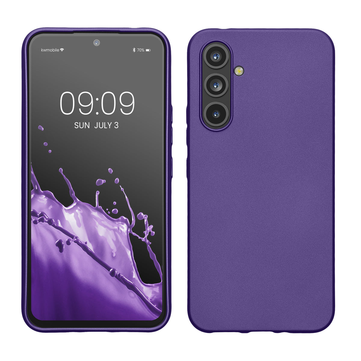 kwmobile Handyhülle für Samsung Galaxy A54 5G Hülle - Silikon Case schutzhülle Cover