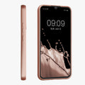 Samsung Galaxy A34 5G Silikon Handyhülle Metallic