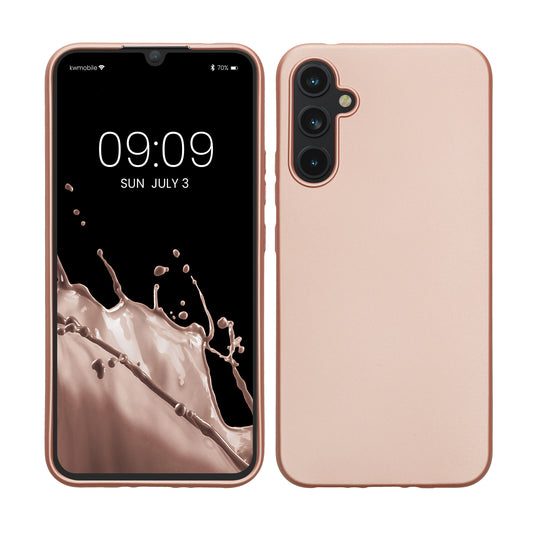 kwmobile Handyhülle für Samsung Galaxy A34 5G Hülle - Silikon Case - Schutzhülle Cover