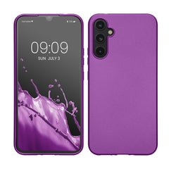 Samsung Galaxy A34 5G Silikon Handyhülle Metallic