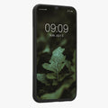 Samsung Galaxy A34 5G stoßfestes Hardcase mit TPU Bumper Holz Walnuss