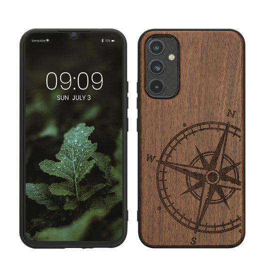 kwmobile Handyhülle für Samsung Galaxy A34 5G Hülle - Case mit TPU Bumper - Stoßfestes Hardcase - Schutzhülle Cover