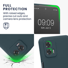 Motorola Moto G73 5G gummierte Handyhülle