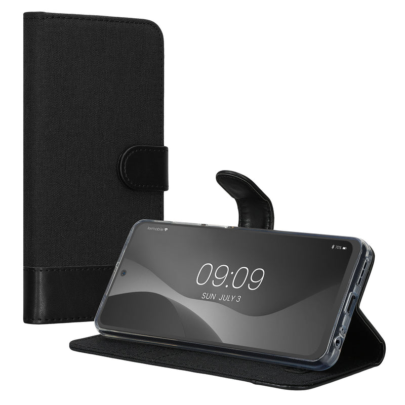 Kunstleder Hülle kompatibel mit Motorola Moto G73 5G