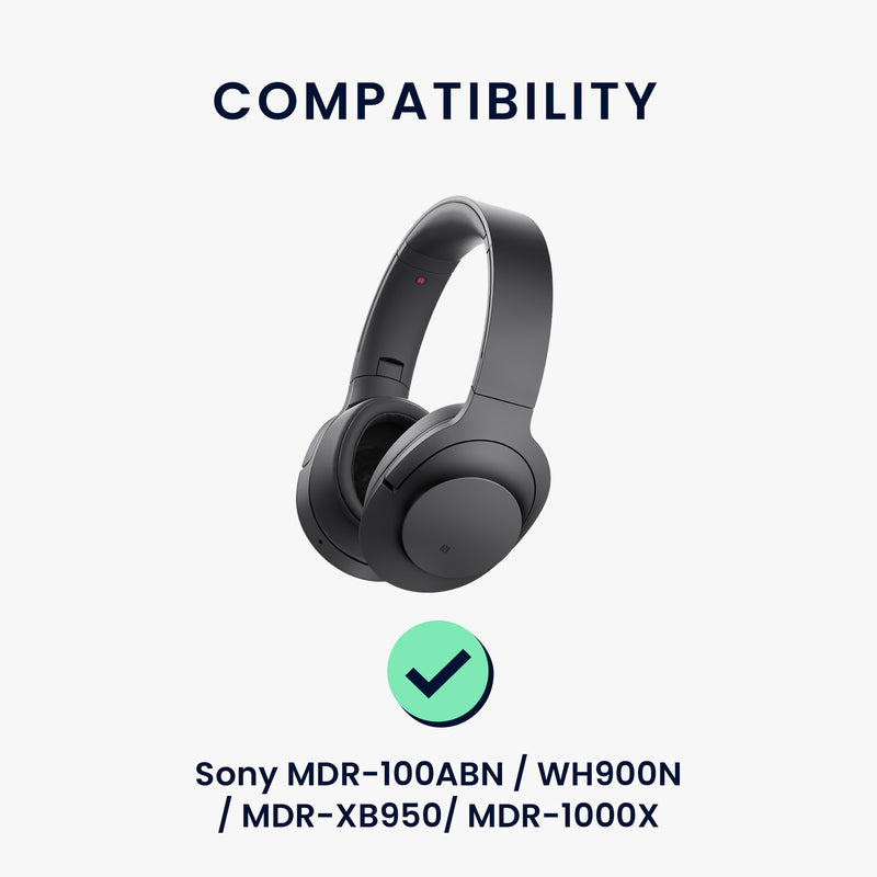 kwmobile Kopfband Abdeckung kompatibel mit Sony MDR-100ABN / WH900N / MDR-XB950/ MDR-1000X Case - Stirnband Polster - Kopfhörer Schutz